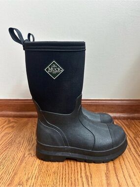 Muck Boots Neoprene Chore Boots Kids Size 13 Black